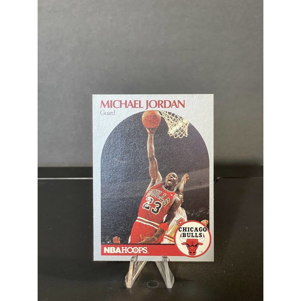 1990-91 Hoops #65 Michael Jordan Excellent Condition